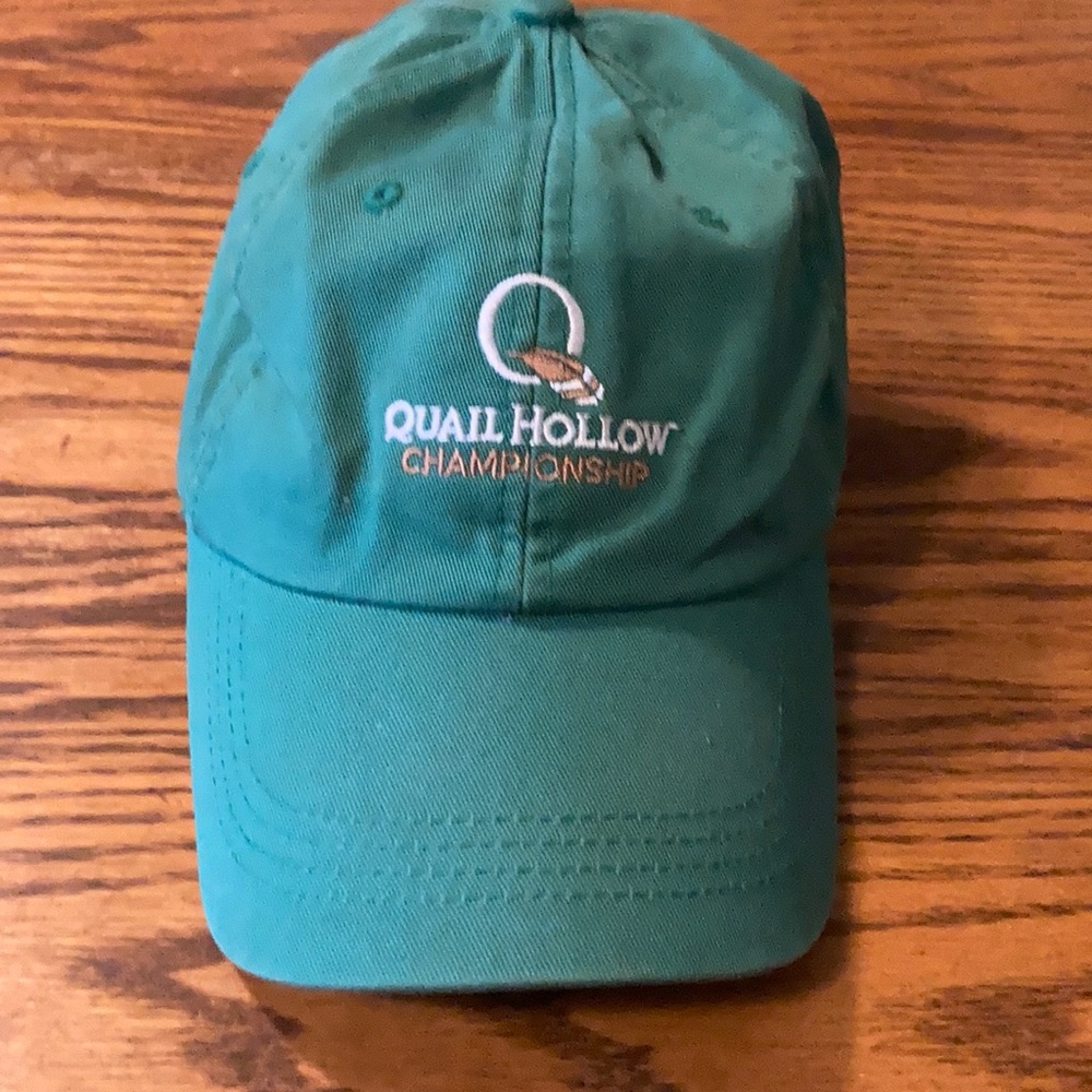 Qual Hollow PGA championship hat- green.
